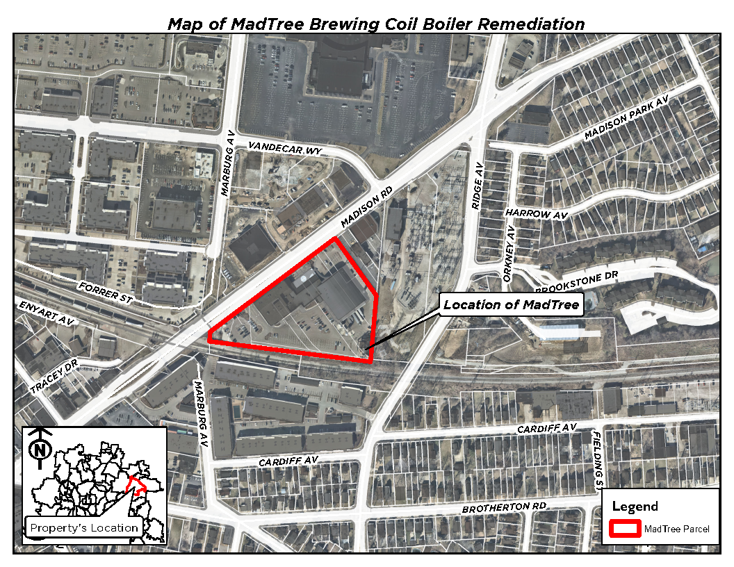 Proposed TIF Funds for MadTree Coal Boiler Remediation City Planning